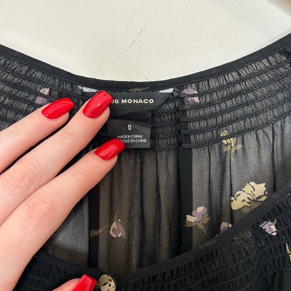 Club Monaco Sheer Dress - Picture 10 of 15